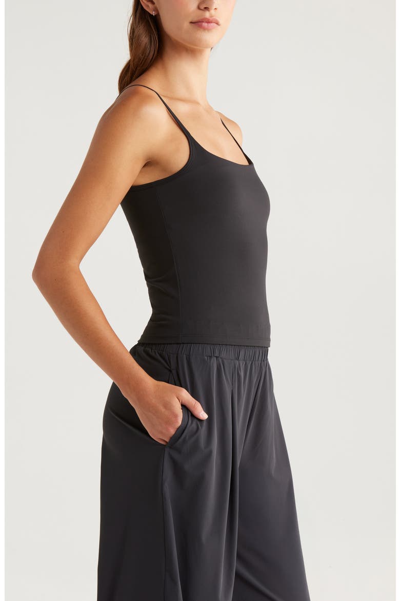 So Soft Camisole, Alternate, color, BLACK