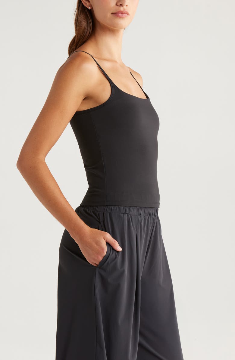 Zella So Soft Camisole, Alternate, color, Black