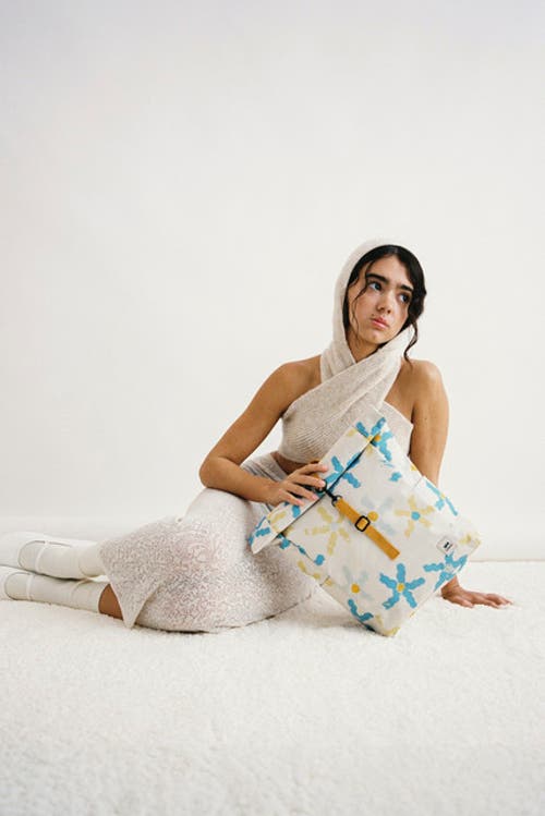 Lefrik Roll Mini Backpack In White