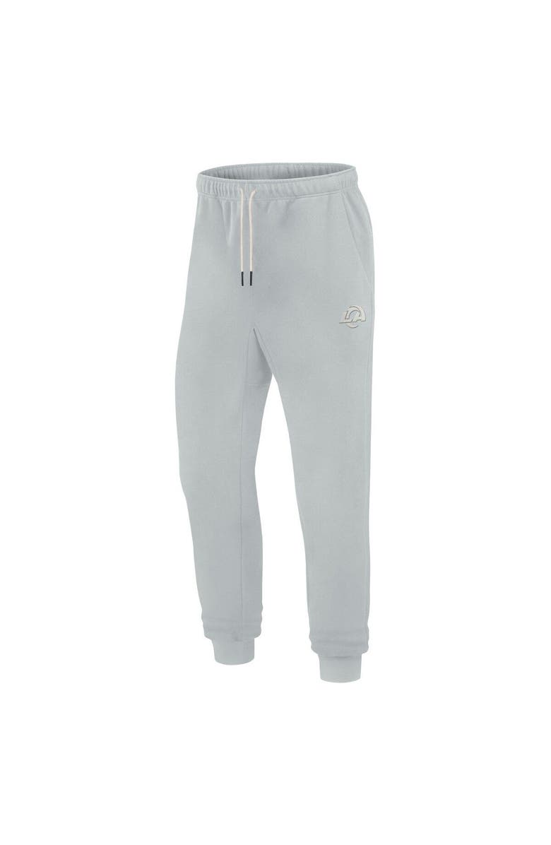Fanatics Signature Unisex Fanatics Signature Gray Los Angeles Rams Elements Super Soft Fleece Jogger, Alternate, color, Gray