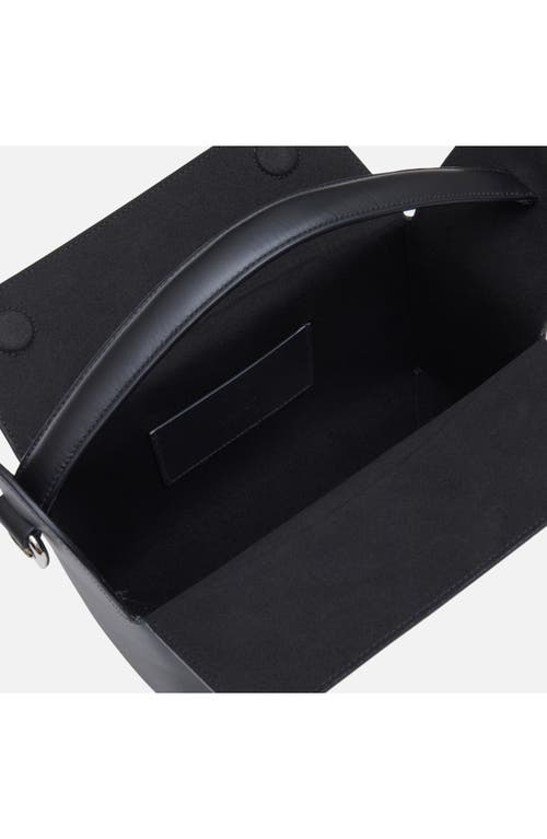 We-ar4 The Pastry Box 23 Leather Top Handle Bag In Black