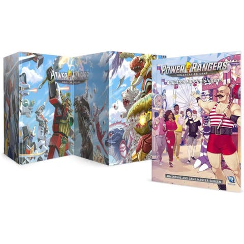 Power Rangers Roleplaying Game A Glutton for Punishment Adventure & GM Screen