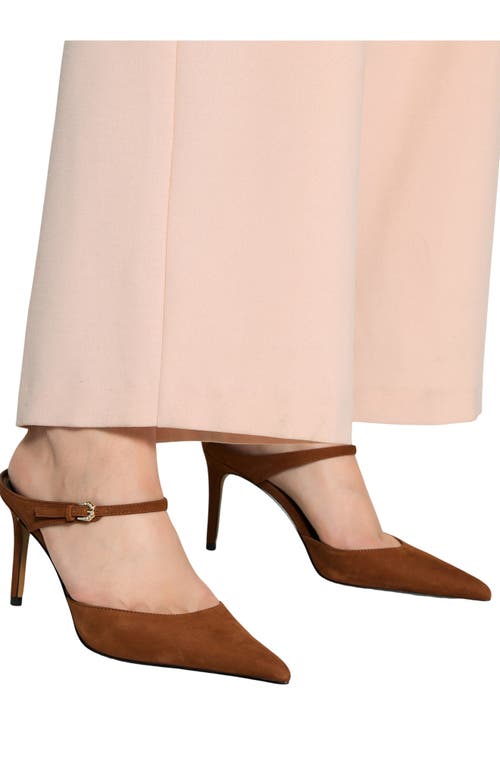 Aldo Sidnney Pointed Toe Pump In Brown