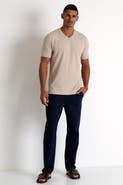SHAN Microfiber V-neck T-shirt