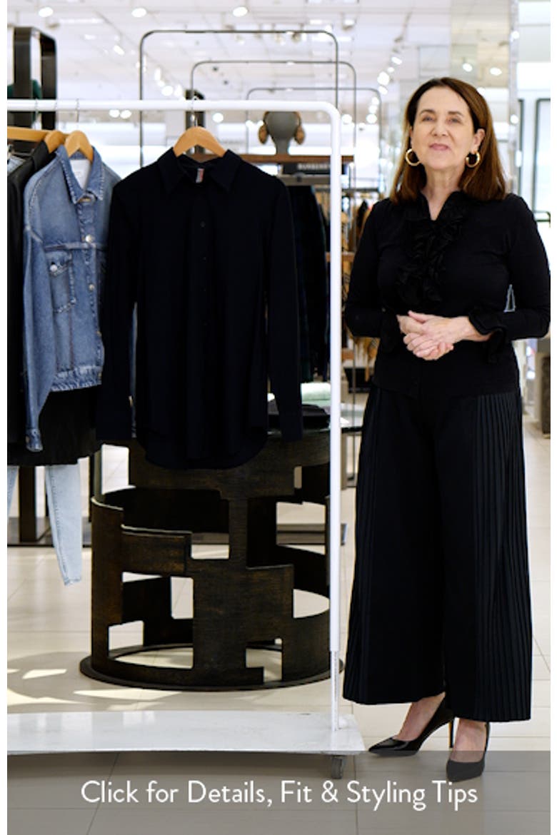 Classic Oversize Button-Up Shirt video