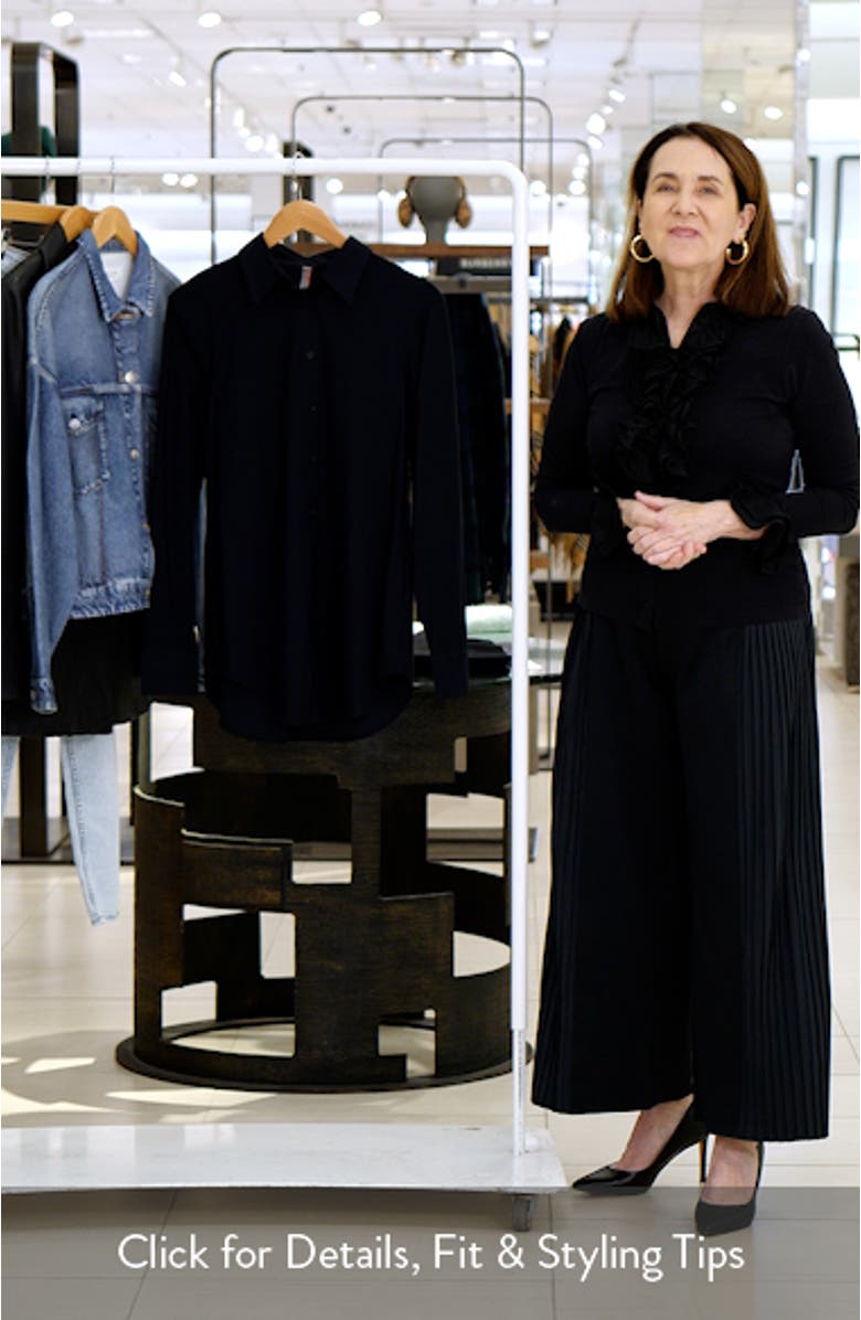 Classic Oversize Button-Up Shirt, sales video thumbnail