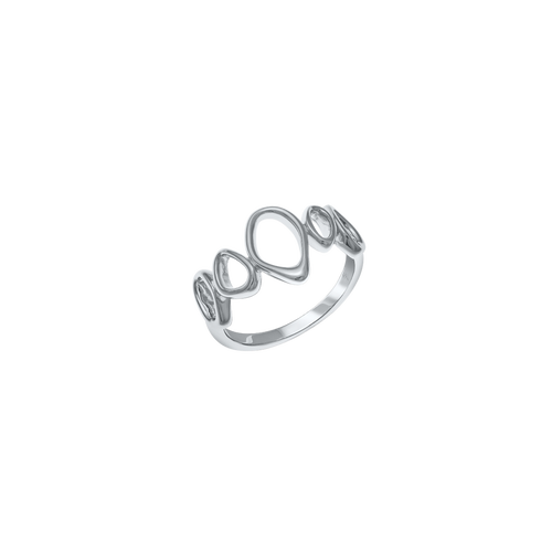 Lucy Quartermaine Multi Volcan Ring In Sterling Silver