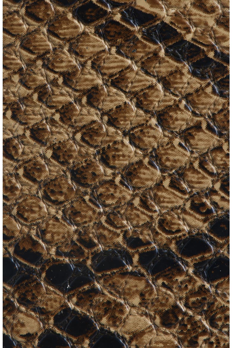 Mila Snake Embossed Leather Belt, Alternate, color, NATURAL SNAKE