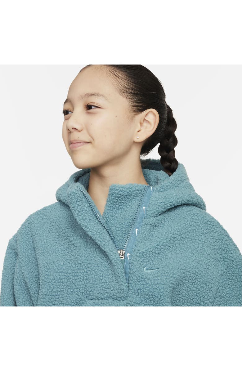 Nike Kids' Therma-FIT High Pile Fleece Hoodie, Alternate, color,