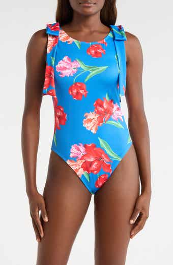 Delfina Bow Strap One-Piece Swimsuit