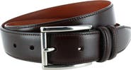 Trafalgar Lorenzo 32mm Dropped Edge Leather Dress Belt