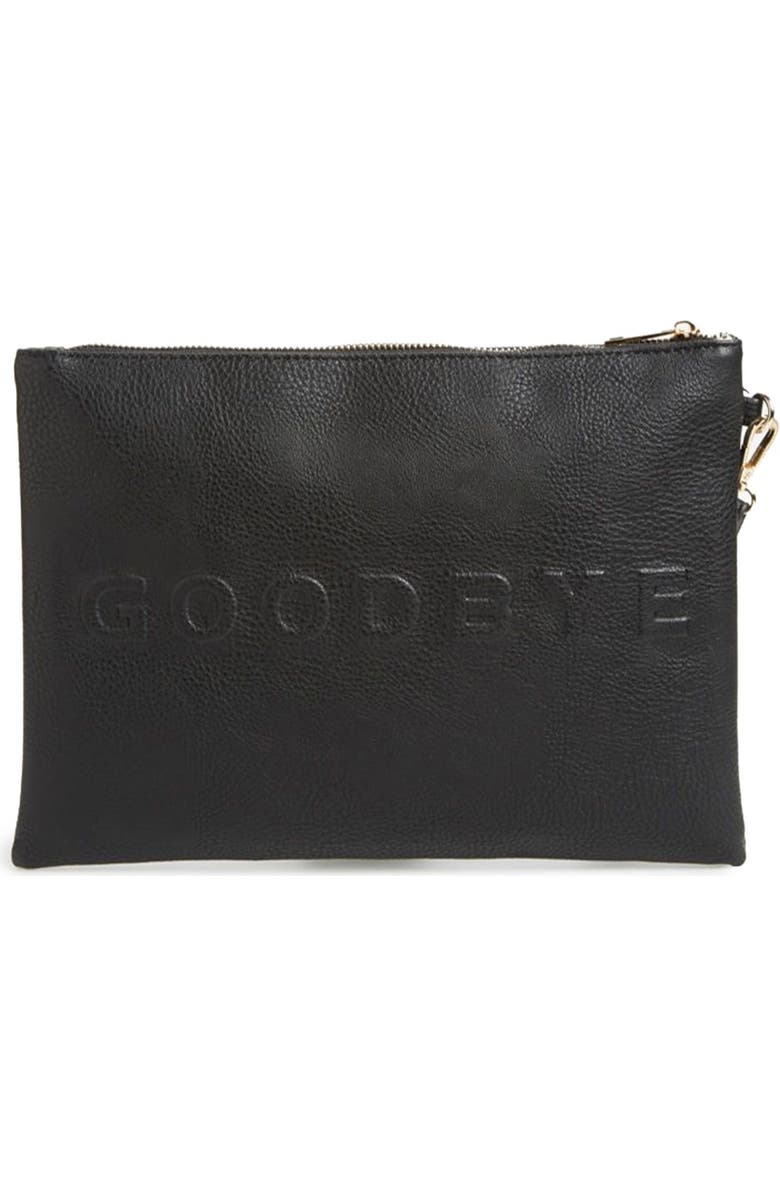 Sole Society 'Justine - Conversation' Oversize Clutch, Alternate, color,