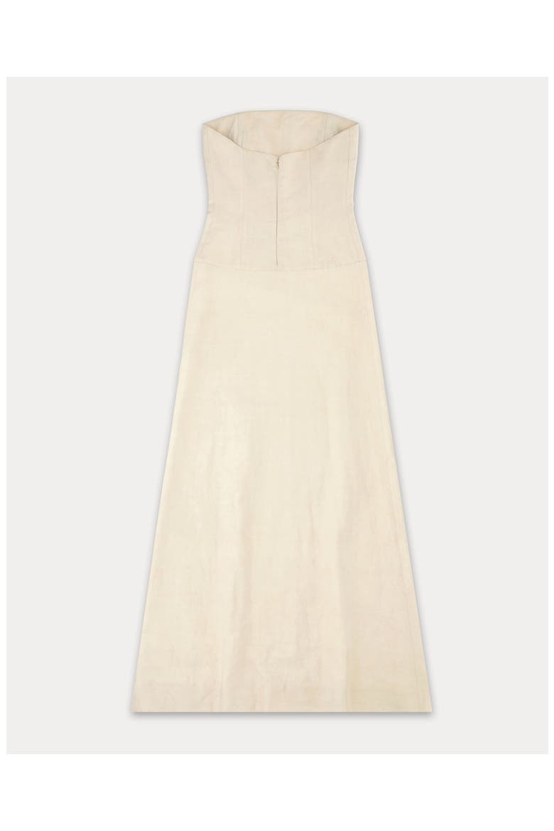 Anouk Embroidered Linen Dress, Alternate, color, White