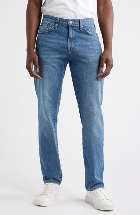 Steve Athletic Slim Fit Jeans (Mid Shaded Williamsburg) (Regular, Big & Tall)