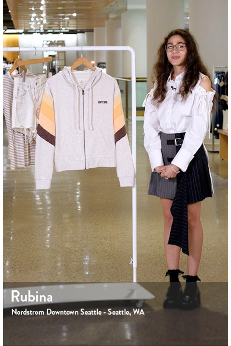 Surf Revival Colorblock Zip-Up Fleece Hoodie video