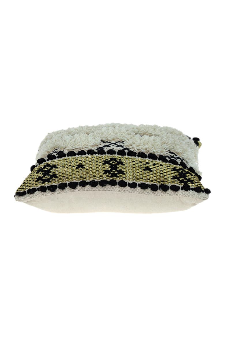 Leopold Transitional Ivory Throw Pillow, Alternate, color, IVORY