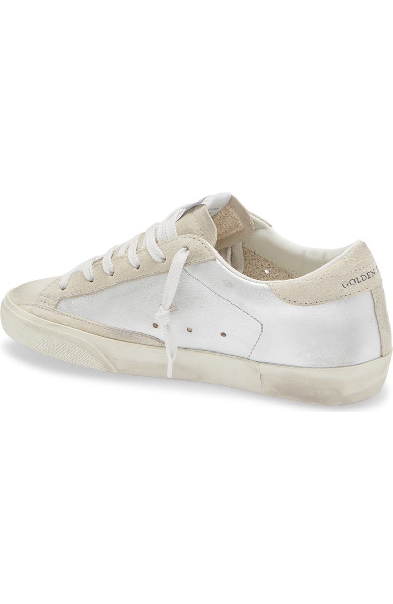 Golden Goose Super-Star Sneaker, Alternate, color, Silver/ Grey