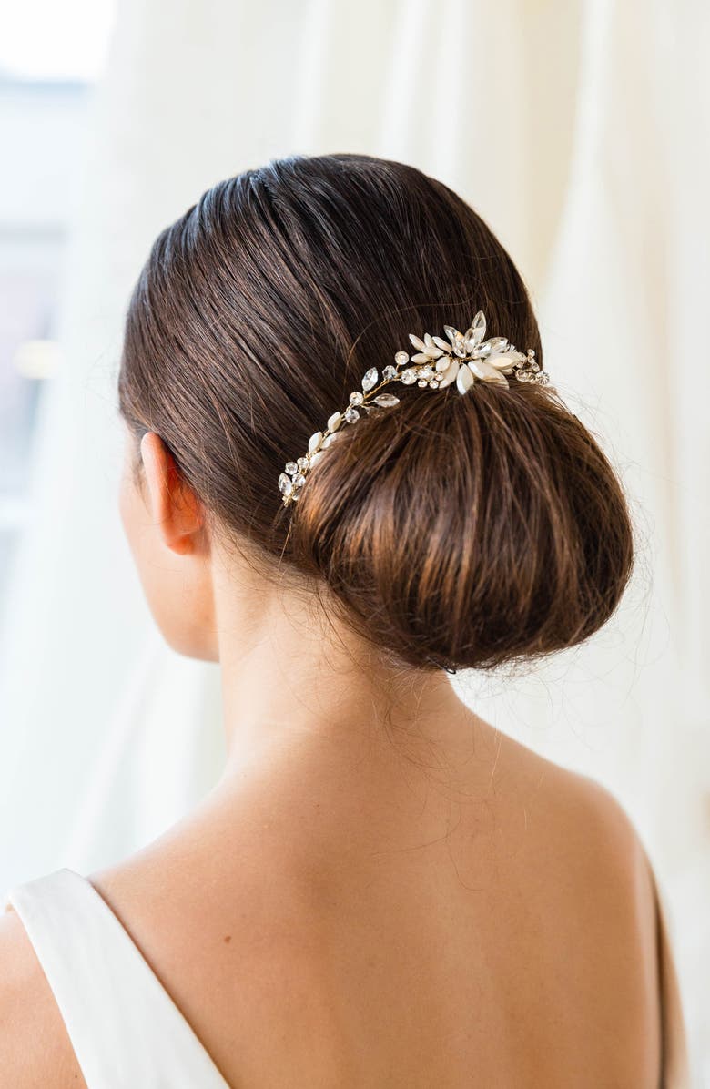 Brides & Hairpins Rhea Halo with Combs, Main, color, 