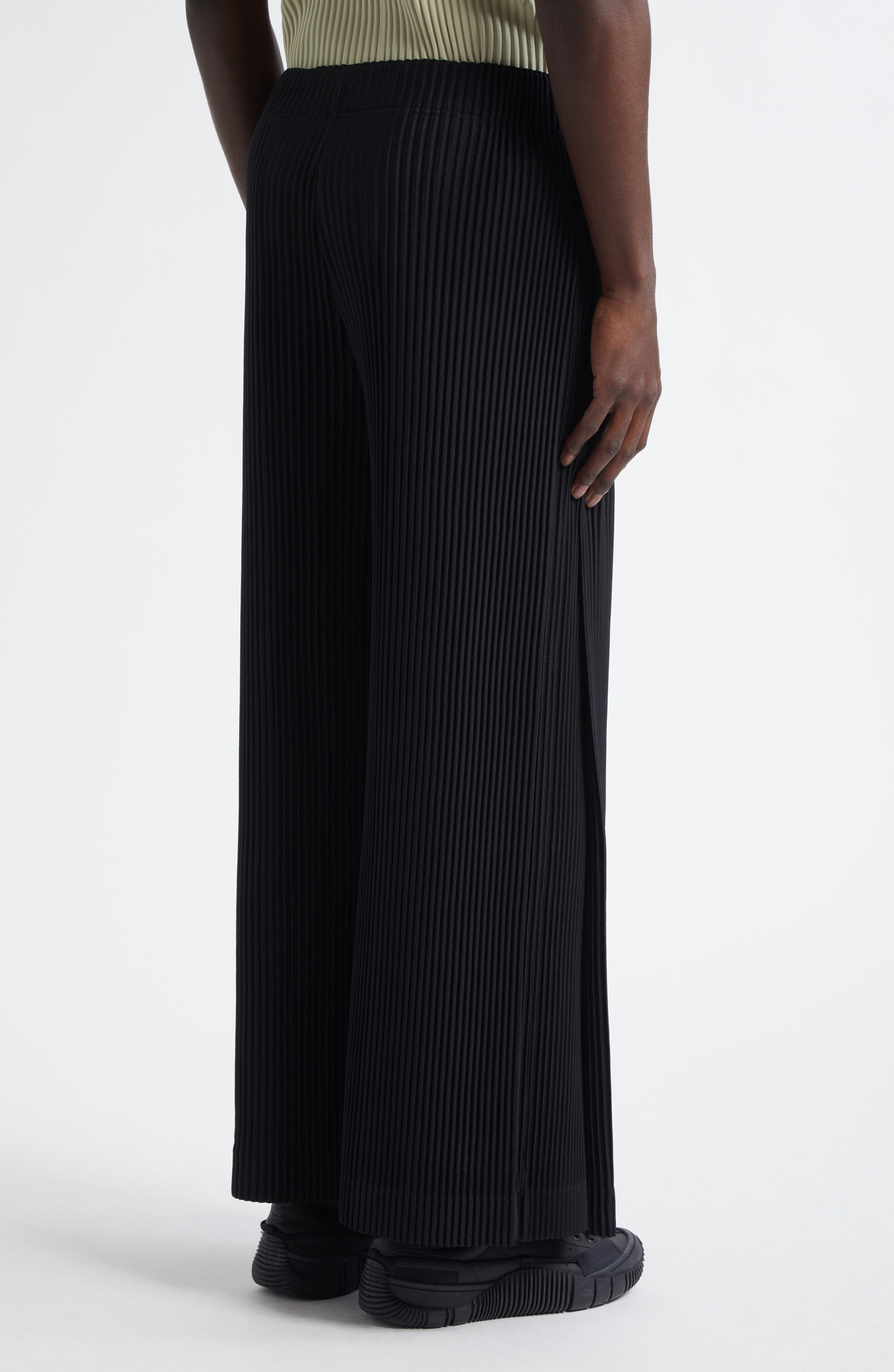 Monthly Colors May Pleated Wide Leg Pants (Men) | Nordstrom