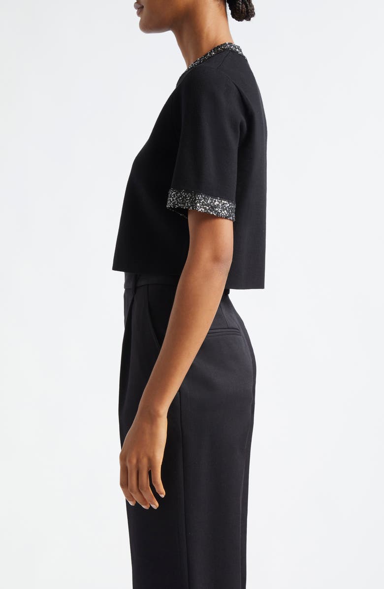 A.L.C. Maeve Sequin Embellished Crop Top, Alternate, color, 