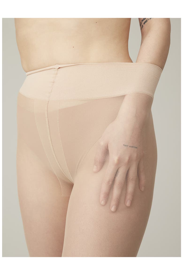 Malva Tear Resistant Tights, Alternate, color, BEIGE