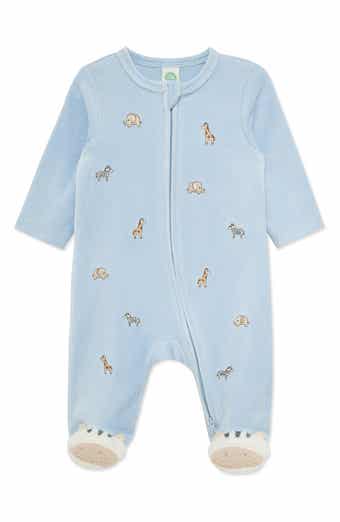 Kids' Animal Velour Footie