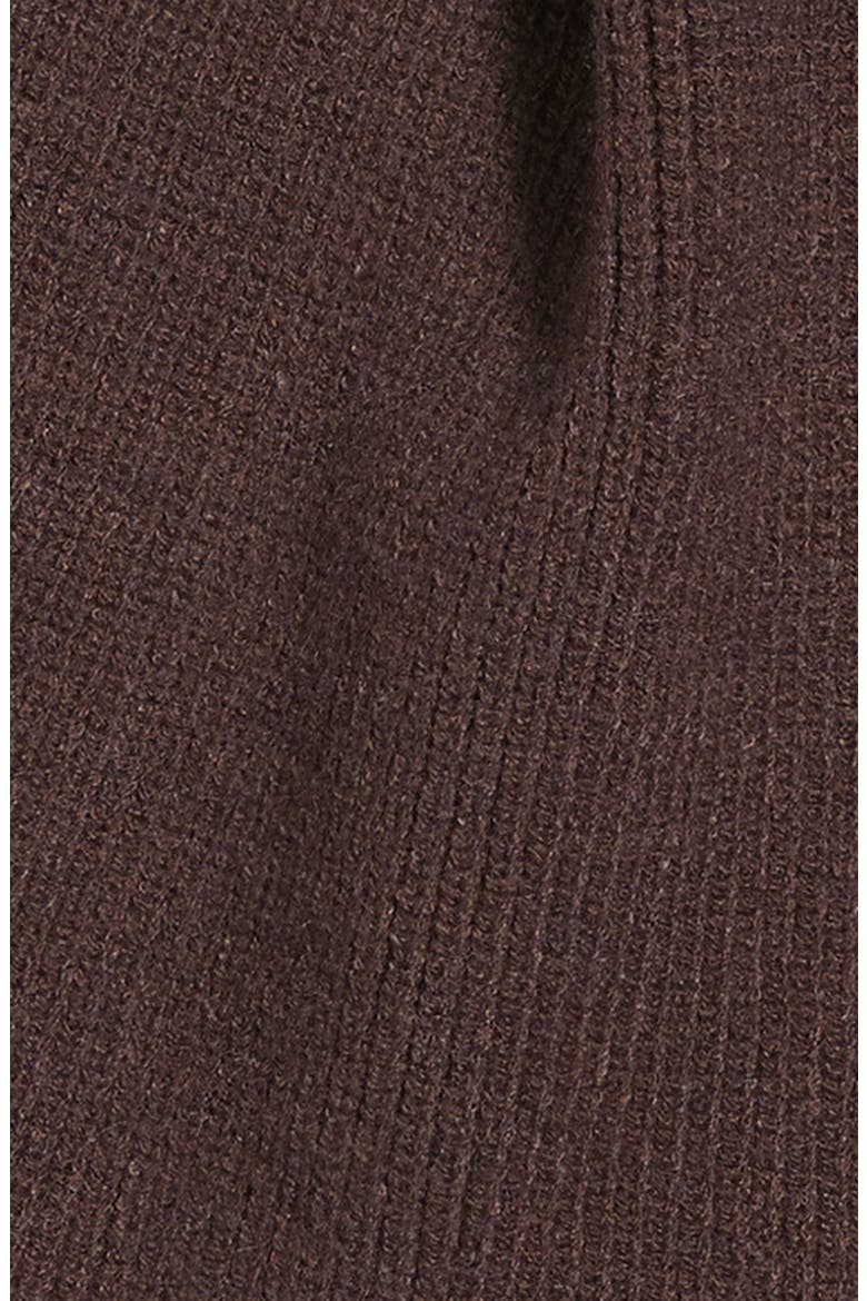 Gentle Hooded Scarf, Alternate, color, CHOCOLATE