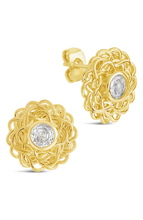 Lanira CZ Stud Earrings