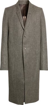 Rick Owens Concordian Wool Blend Coat