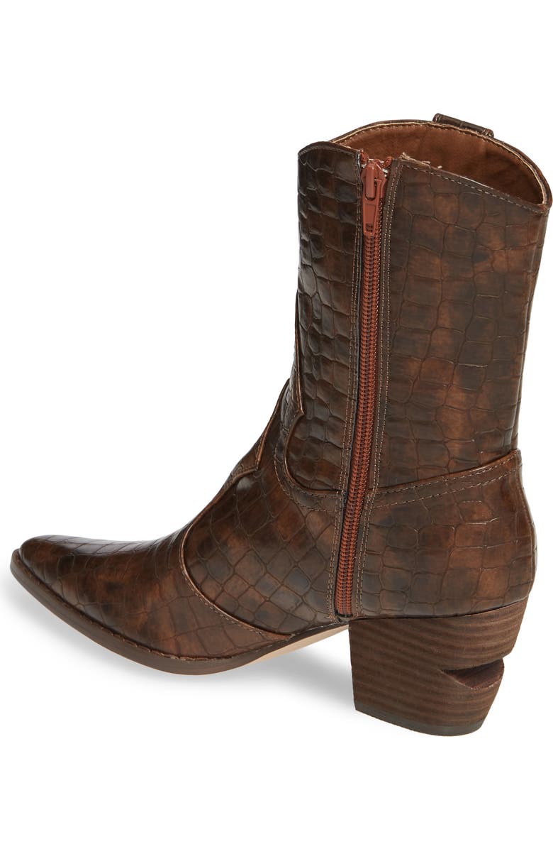 Coconuts by Matisse After Dark Bootie, Alternate, color, Brown