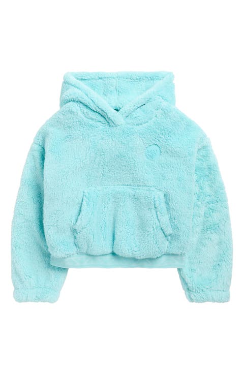 Kids' Minky High Pile Fleece Hoodie