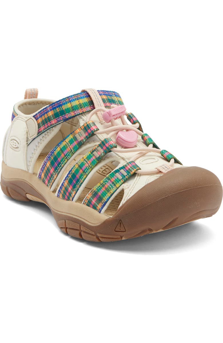 KEEN Kids' Newport H2 Sandal, Main, color, Gingham/ Orchid Smoke