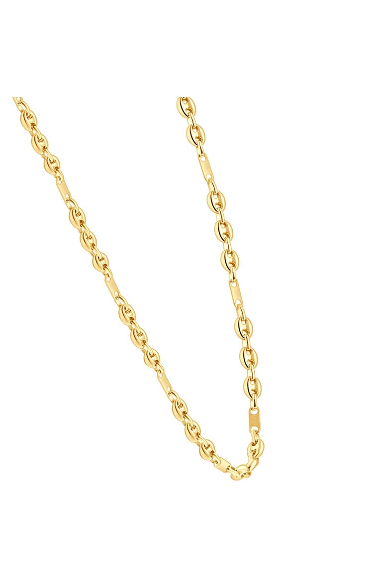 14k Gold Women's 22" Marine Chain Necklace 14.2 Grams 5.5mm Thick, Alternate, color, 14k Yellow Gold