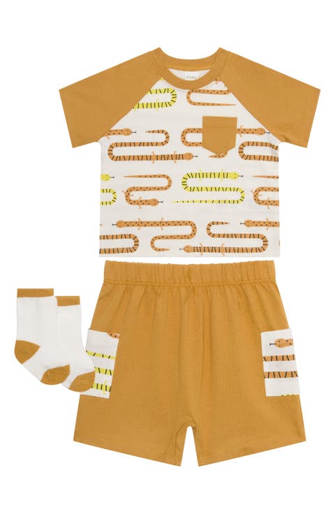 3-Piece Dino Check Set (Baby)