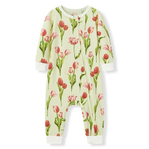 Luxe Stretch Zipper Pajama (Baby)