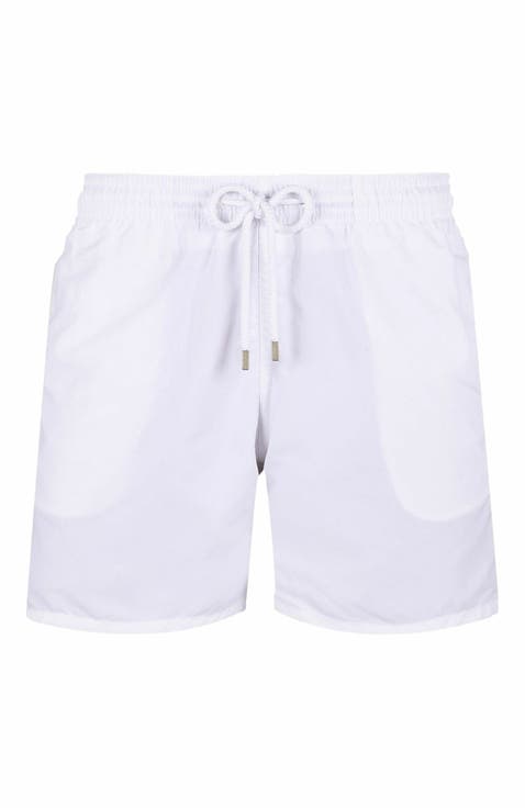 Men's Solid Swim Trunks