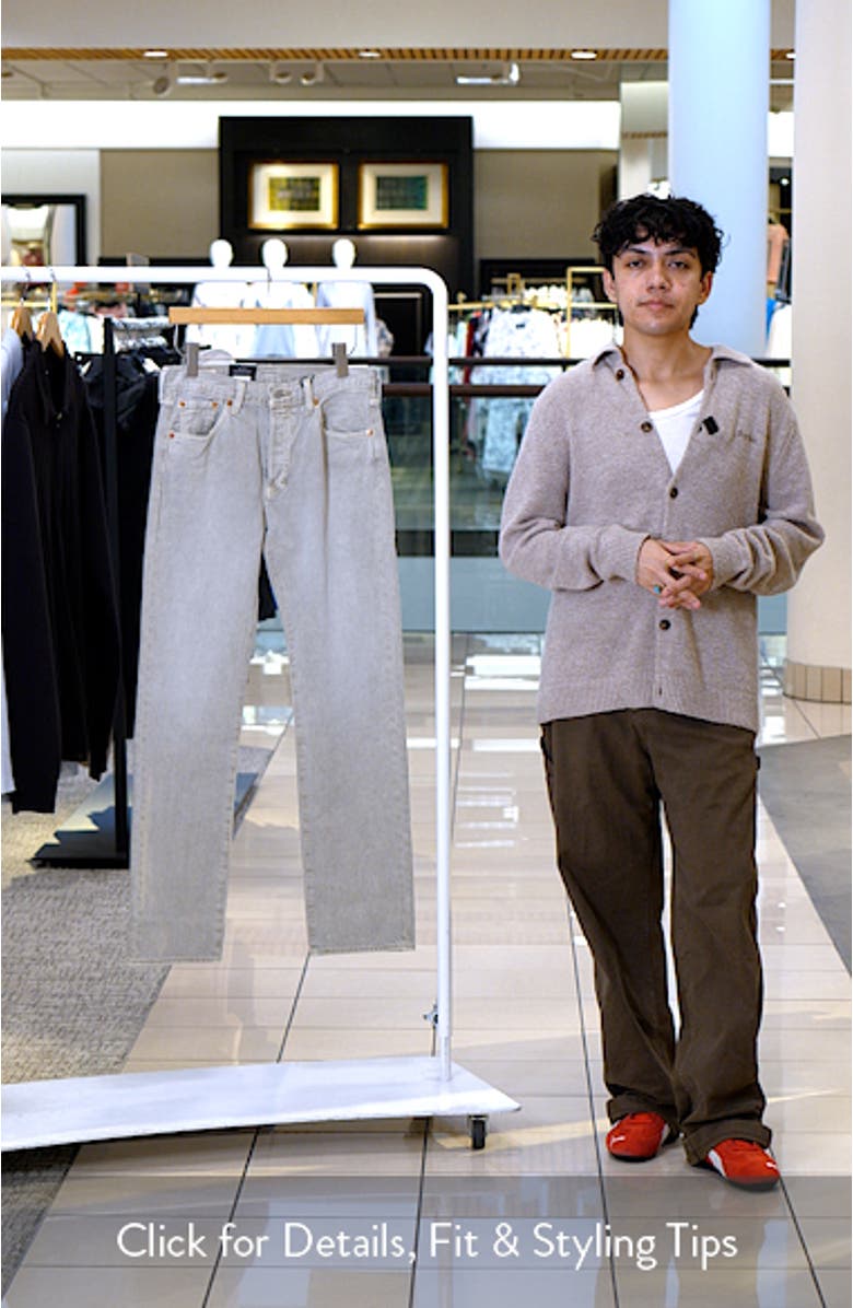 501<sup>®</sup> Original Straight Leg Jeans, sales video thumbnail
