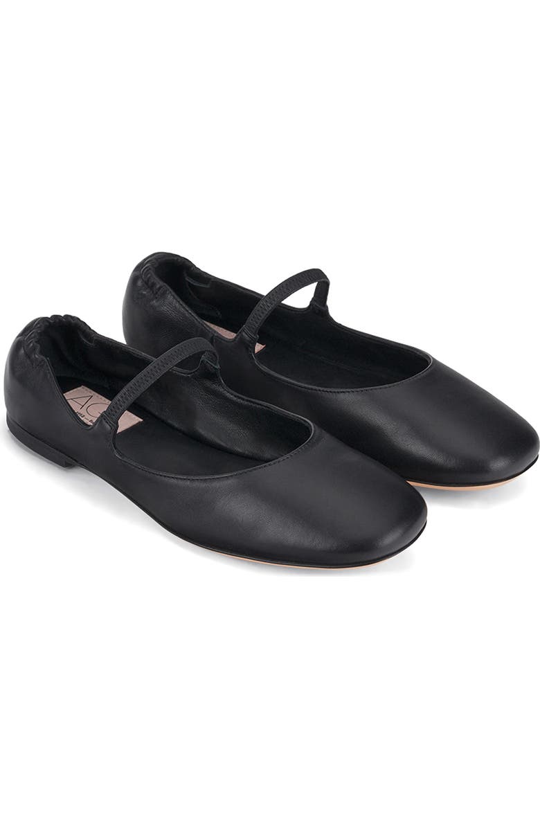 AGL Iris Mary Jane Flat, Alternate, color, Nero