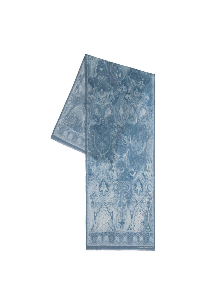Paisley Oversized Oblong, Alternate, color, Blue