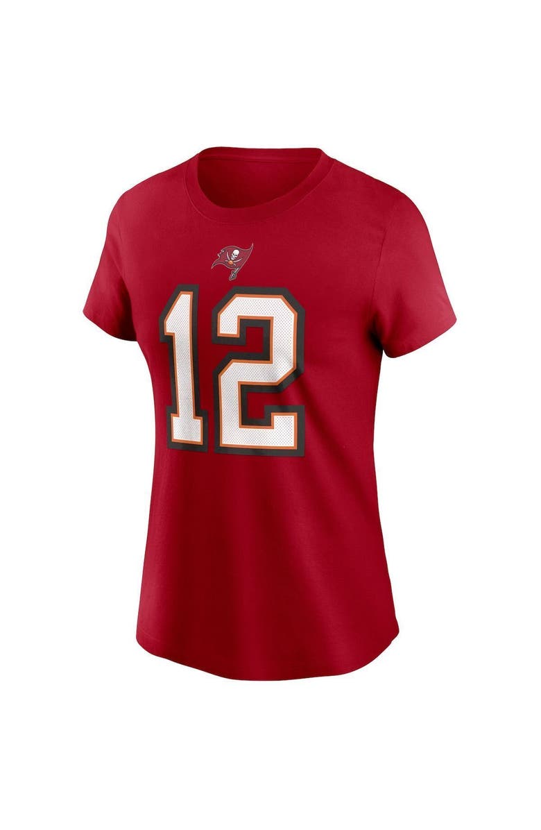 Nike Women's Nike Tom Brady Red Tampa Bay Buccaneers Name & Number T-Shirt, Alternate, color, Red