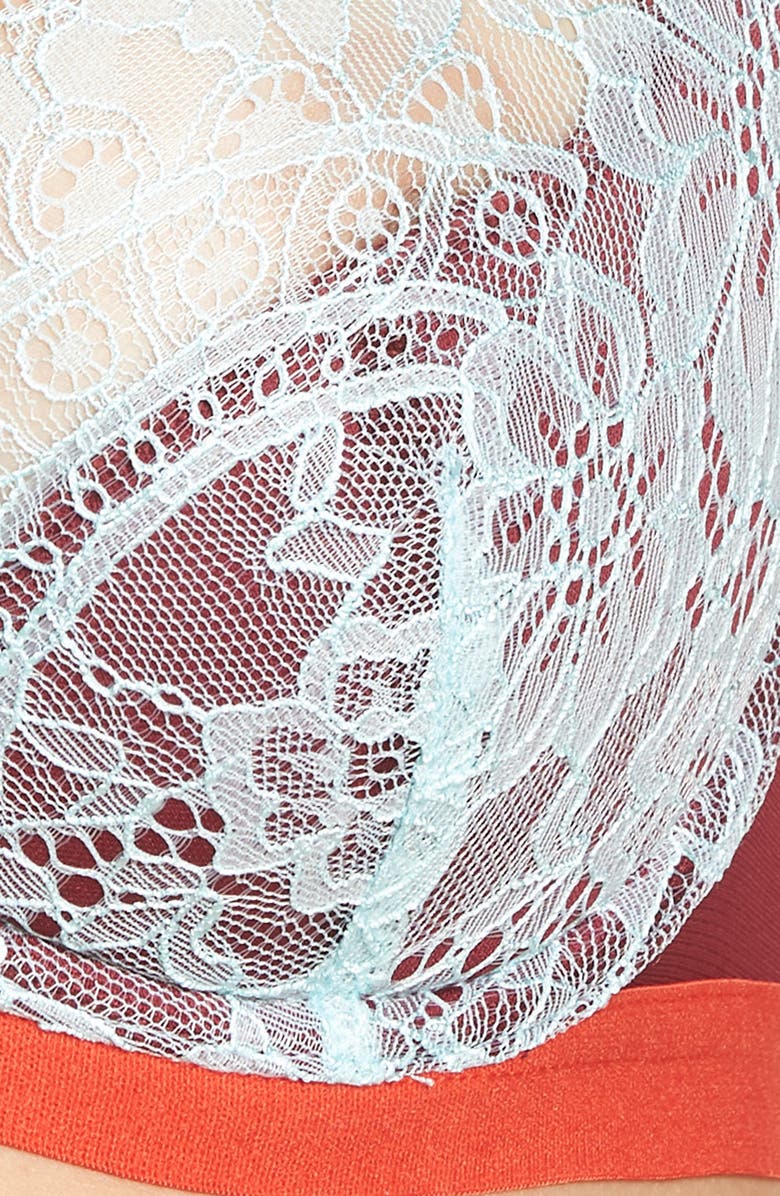 Dora Larsen Fern Underwire Balconette Bra, Alternate, color,