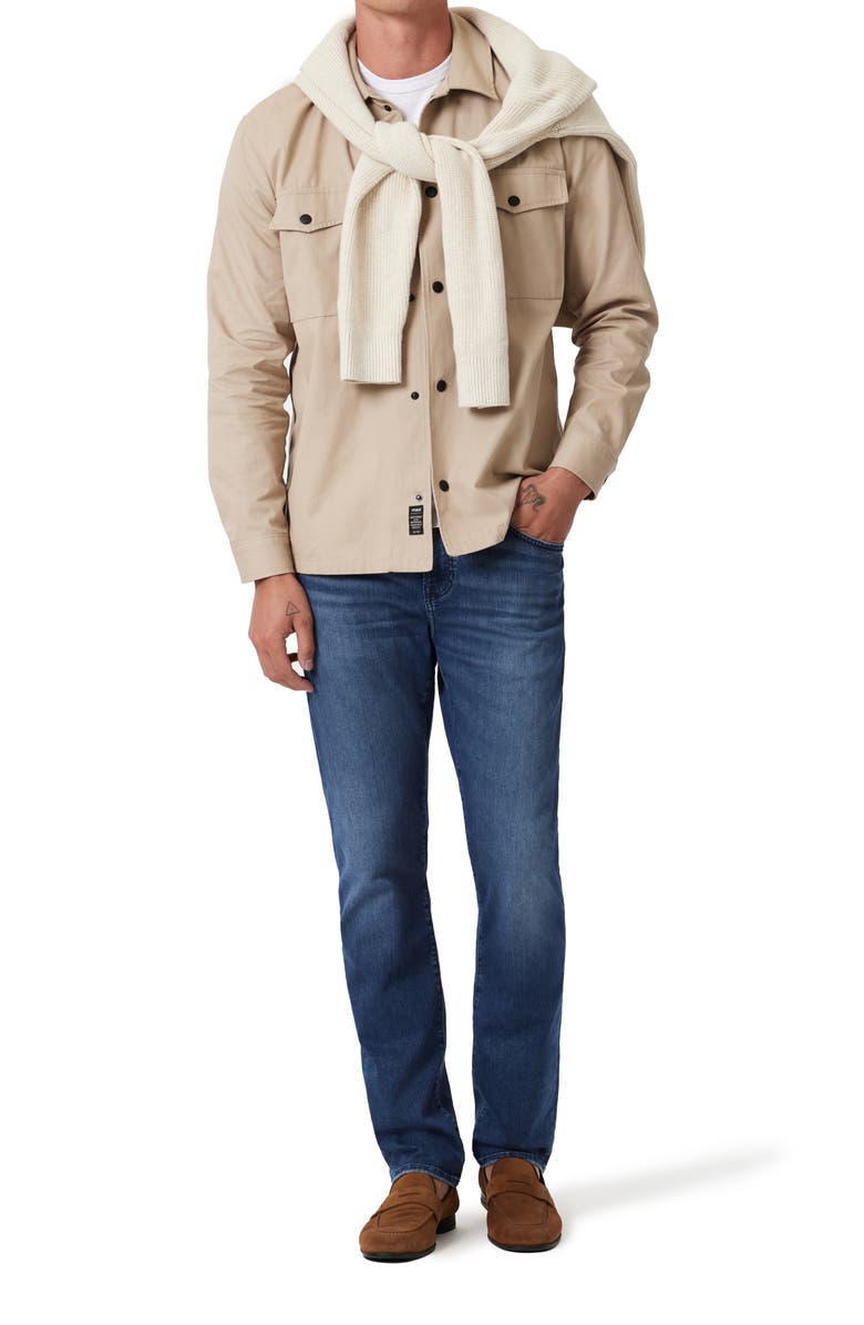 Mavi Jeans Steve Athletic Slim Fit Jeans, Alternate, color, Mid Brushed Supermove