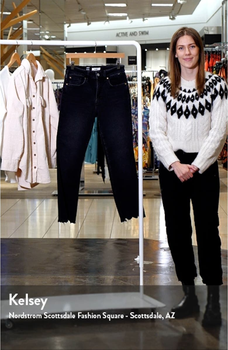 Anika High Waist Crop Flare Jeans, sales video thumbnail