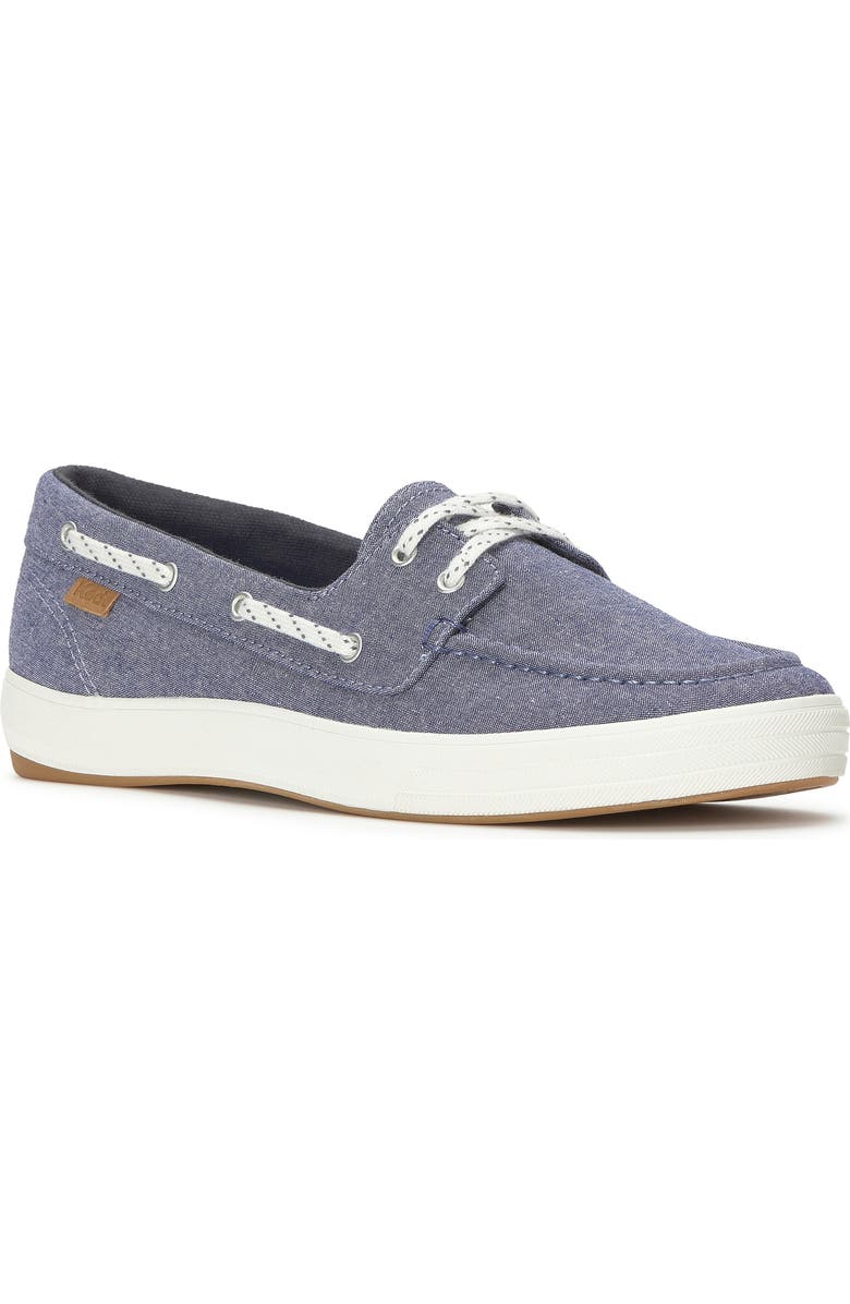 Keds<sup>®</sup> Center II Boat Shoe, Main, color, Blue