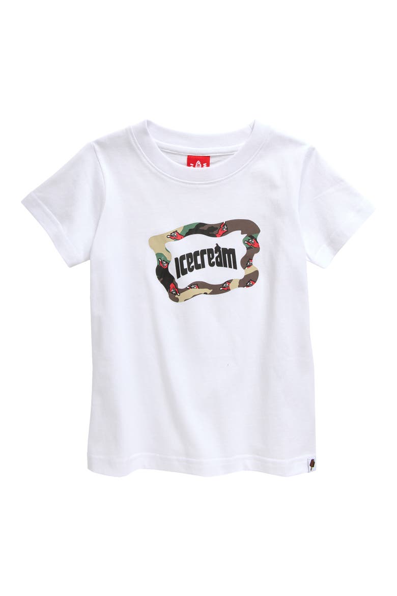 Kids' Plain Sight Graphic T-Shirt, Main, color, BLEACH WHITE