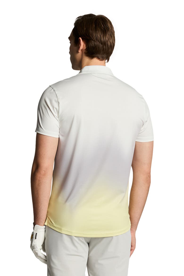 Gradient Polo Shirt, Alternate, color, White