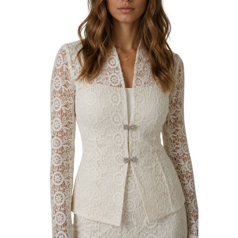 The Valentina Lace Blazer