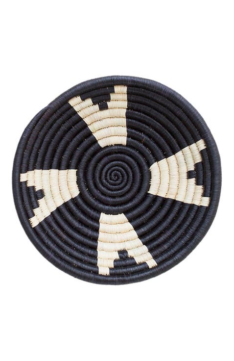 Mini Star Raffia Plateau
