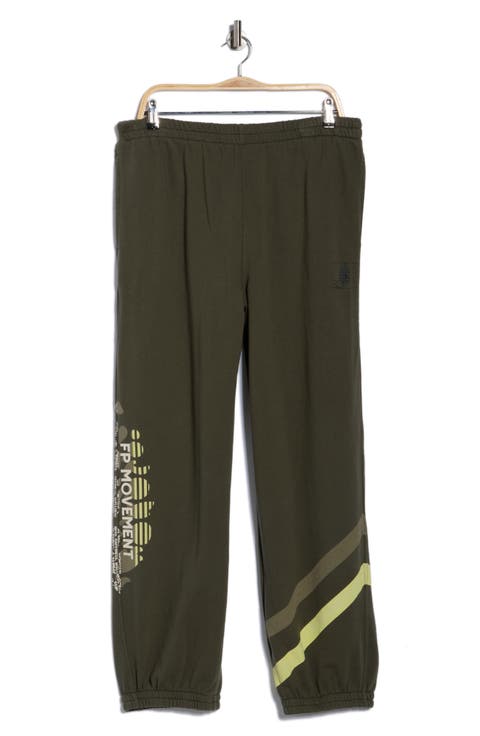 FP Movement All Star Oversize Graphic Joggers