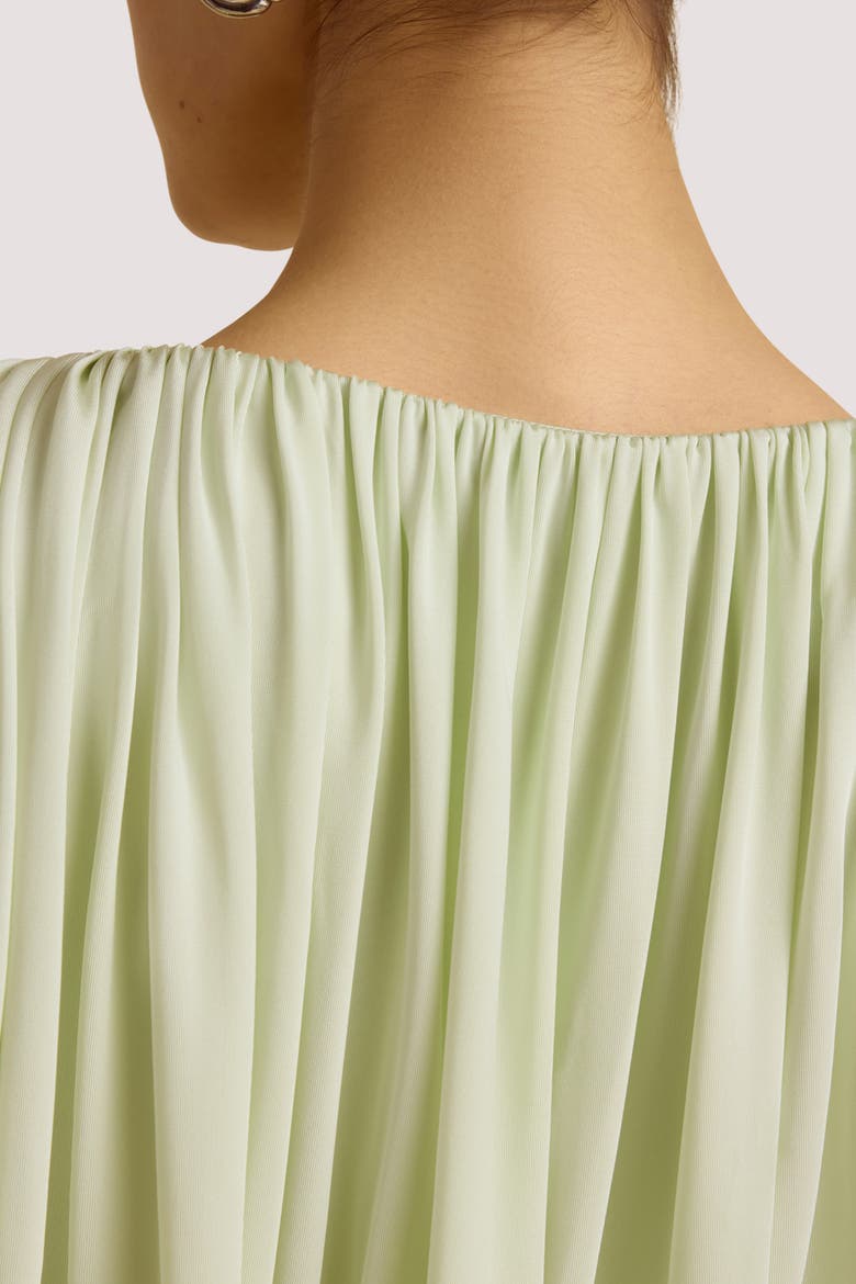 Gathered Draped Top, Alternate, color, Hemlock
